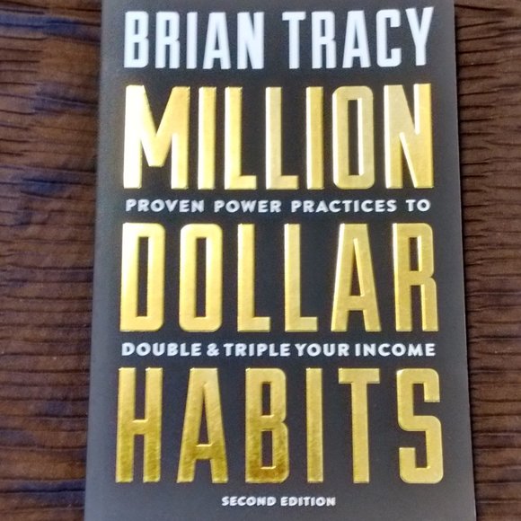 Unused - Million Dollar Habits by Brian Tracy Book